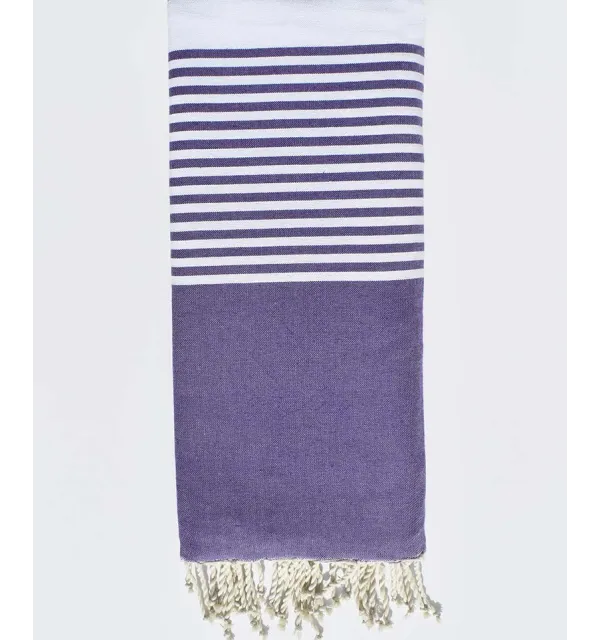 Fouta gigante violeta oscuro  - 2