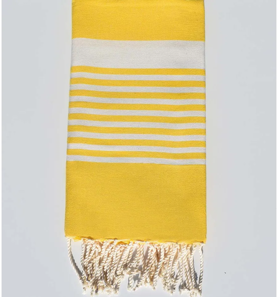 Fouta arturo amarillo brillante Fouta Tunisia - 1