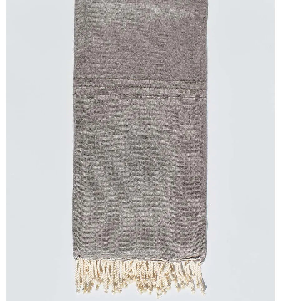 Fouta gigante taupe claro Fouta Tunisia - 1