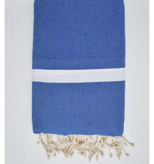 grande fouta gigante Azul eléctrico Fouta Tunisia - 1