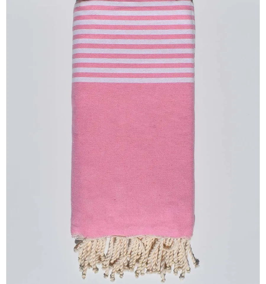 Colcha Rosa claro Fouta Tunisia - 1