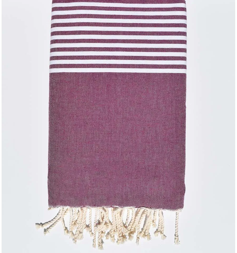 TOALLA DE PLAYA GIGANTE  malva 2m/3m Fouta Tunisia - 1