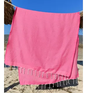 Toalla de playa unidos rosa Tamatia Fouta Tunisia - 1