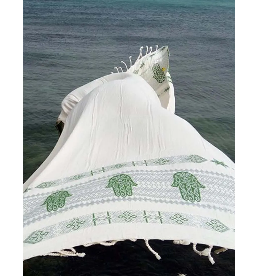 FOUTA KHOMSA verde 