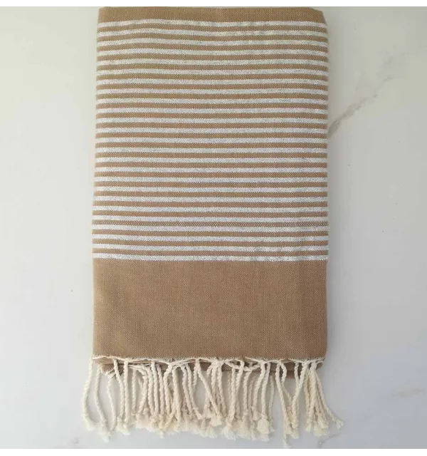 FOUTA Lurex PLATE Parme 