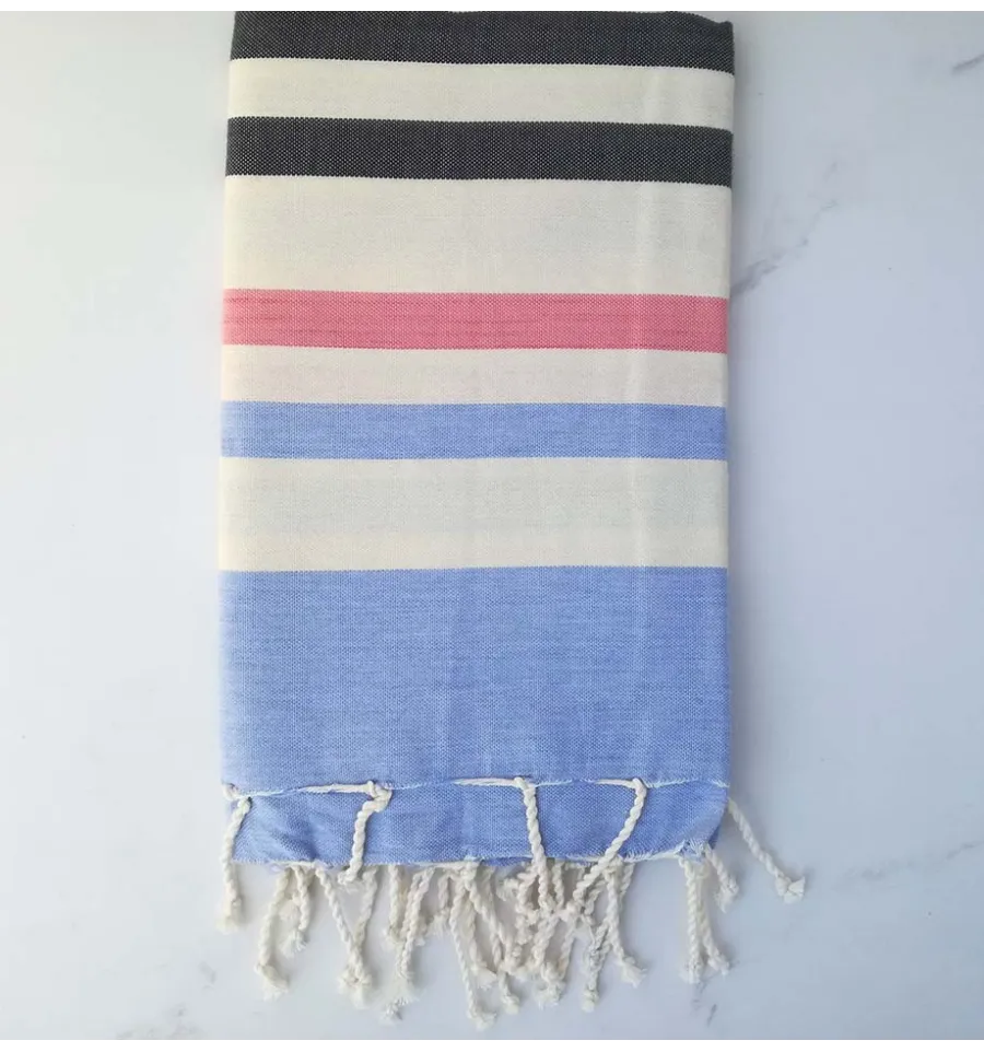 Fouta Plate ziwane violet 