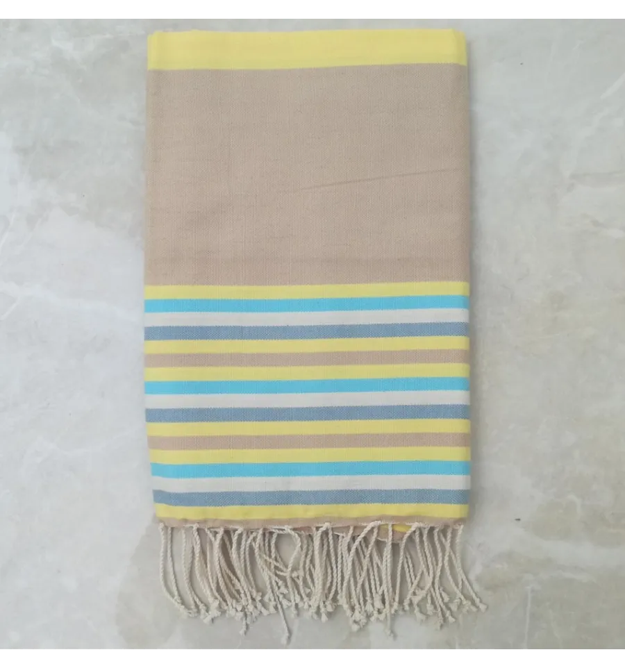 Fouta Plate ziwane violet 