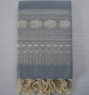 fouta mano di fatima Blu cadetto 