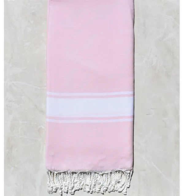 Toalla de playa gigante rosa clara 1.90m*2m 