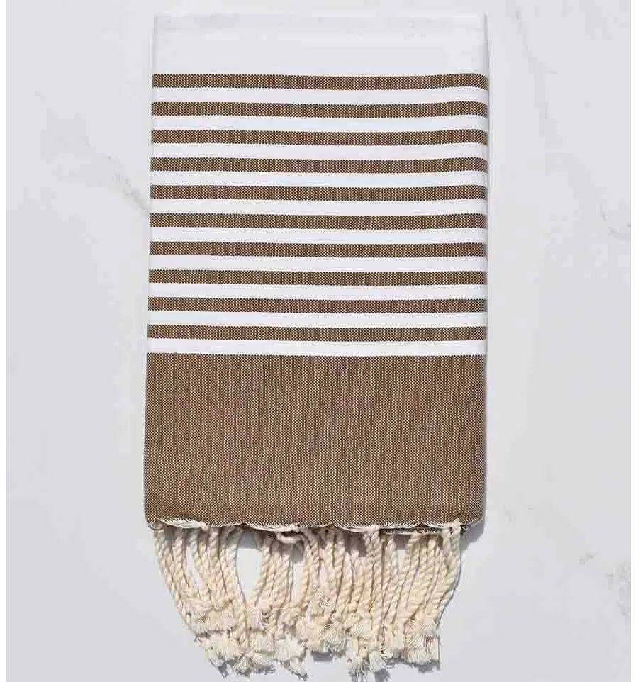 Fouta arthur bistre 