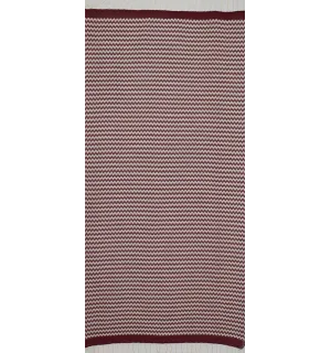 Toalla de playa plano inglés rojo Fouta Tunisia - 3 2