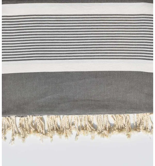 Fouta gigante gris topo 2m * 2.80m  - 1