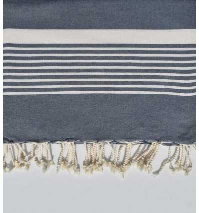 Fouta gigante horizonte azul 2 m * 2.80m Fouta Tunisia - 1