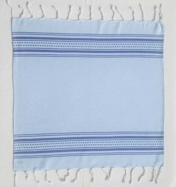 Mini fouta aciano azul  - 1