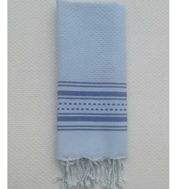 Mini fouta aciano azul  - 2