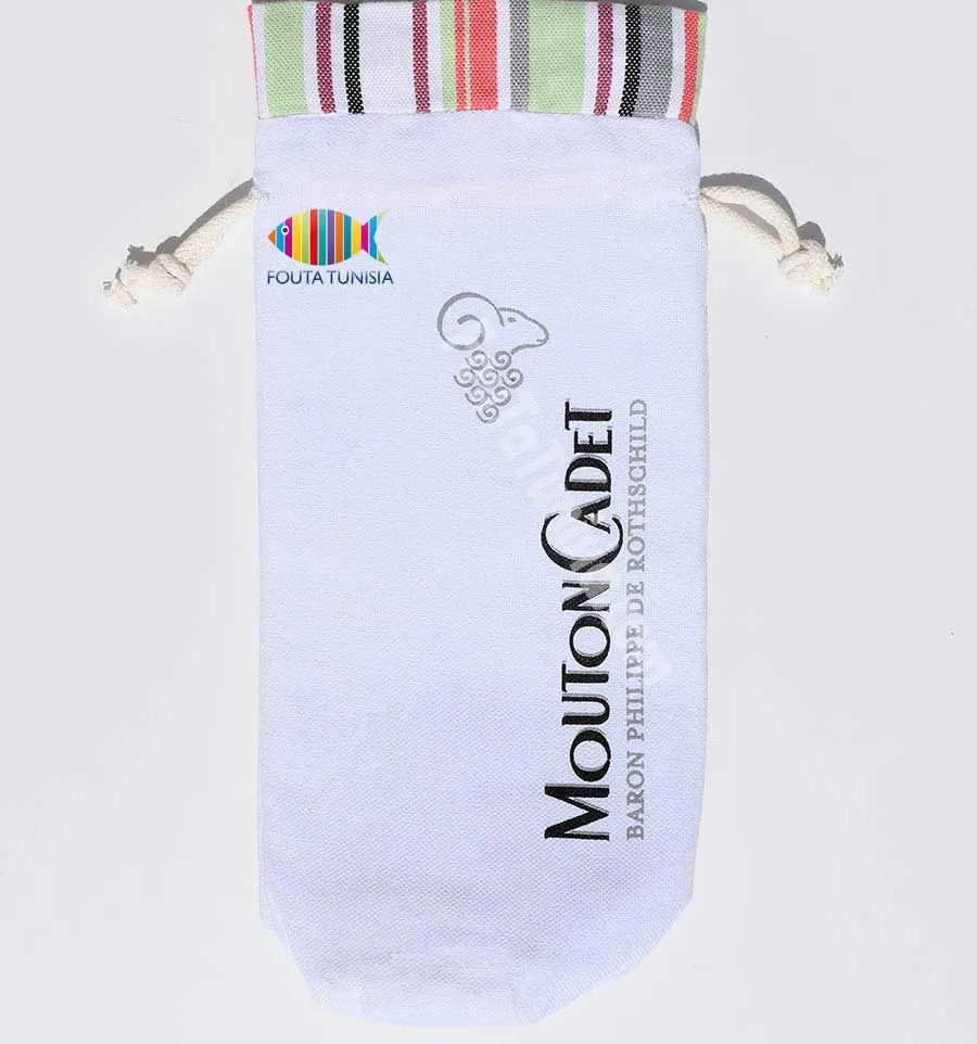 Bolsa personalizada de Mouton Cadet Fouta Tunisia - 1